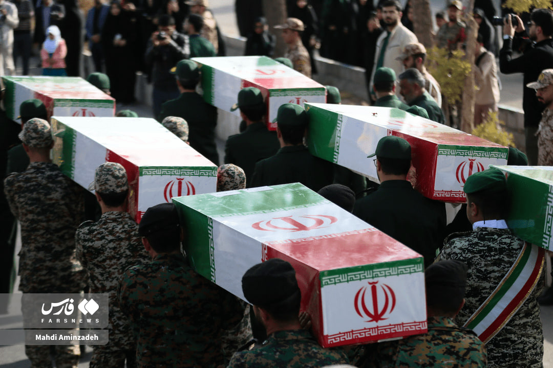 عکس/ استقبال از شهدای گمنام در کرمان