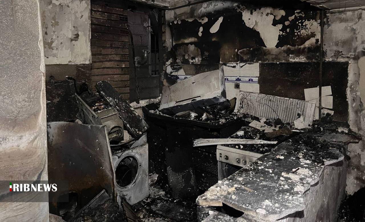 مصدومیت ۳ نفر بر اثر انفجار منزلی در رشت