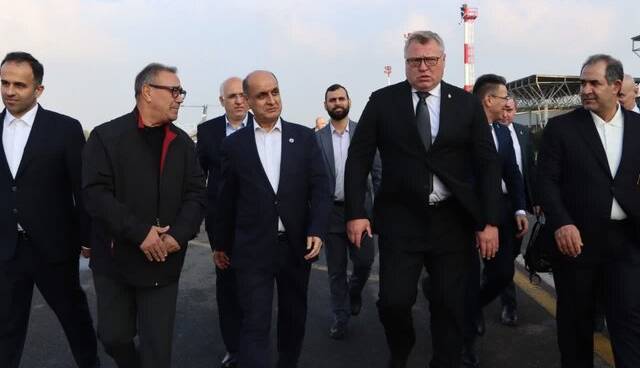 استاندار آستراخان روسیه وارد گیلان شد