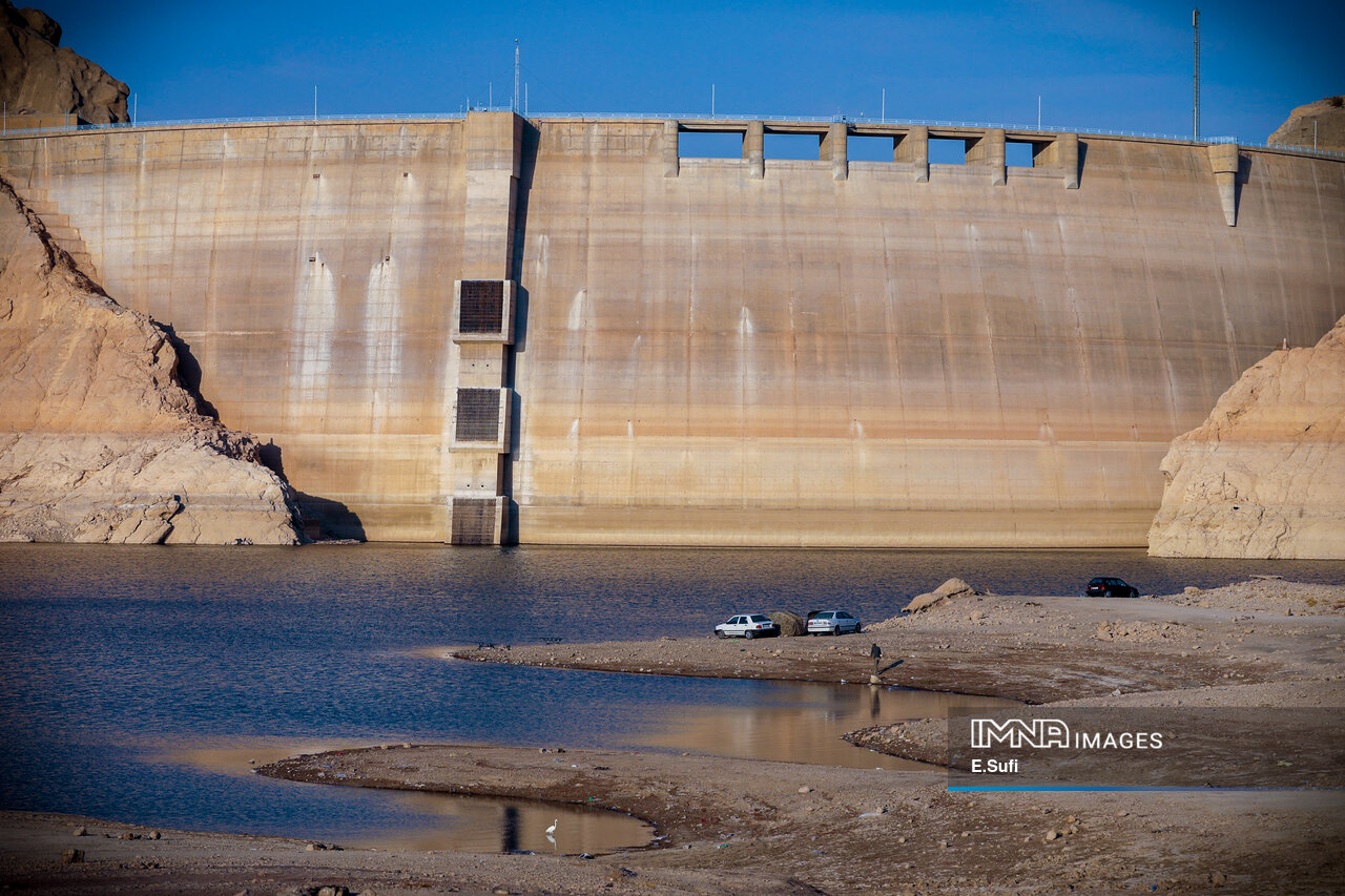 وضعیت بحرانی سد الغدیر ساوه