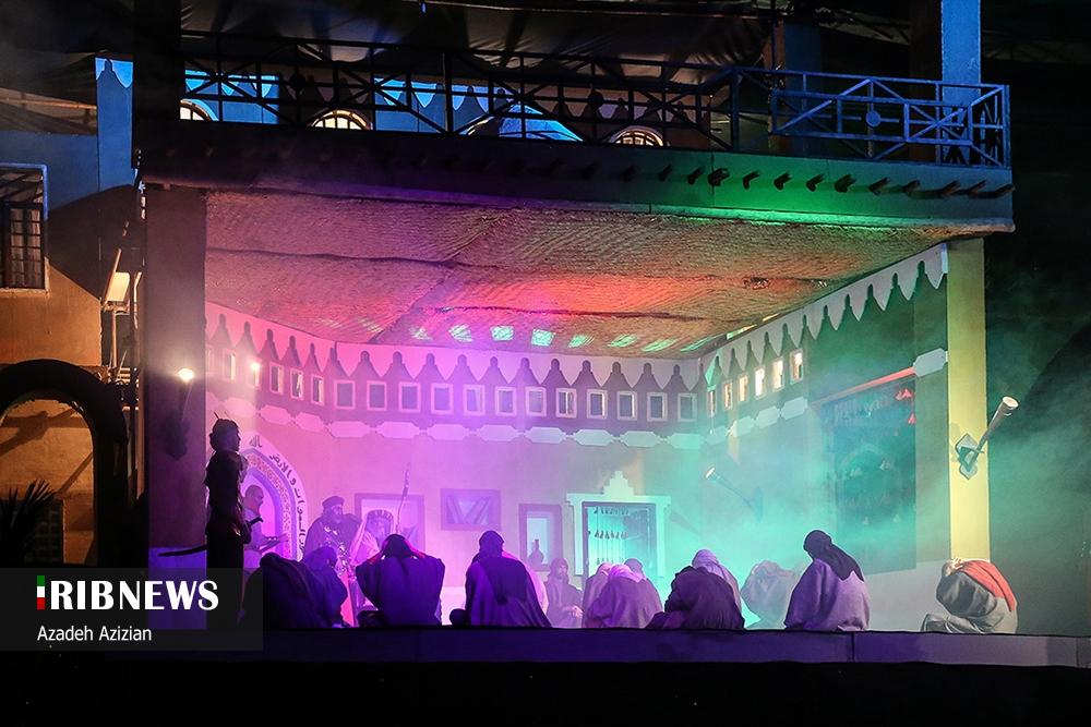 نمایش صحنهای با موضوع زندگی و شهادت حضرت فاطمه زهرا (س) در اصفهان