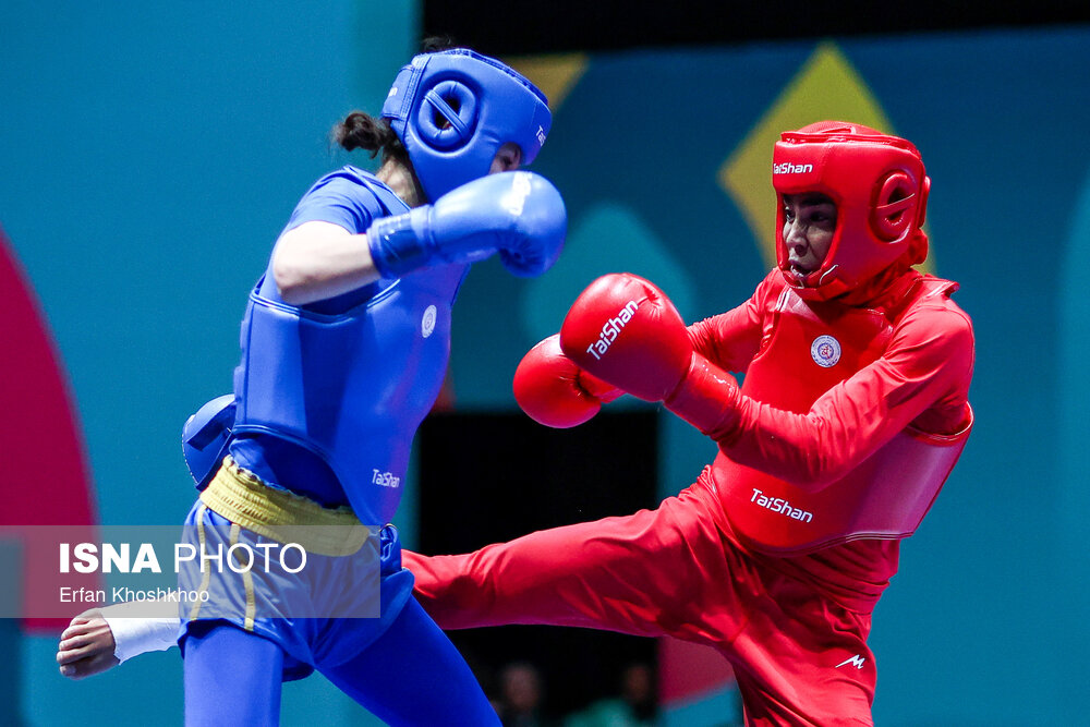 عکس/ بازی‌های کشورهای اسلامی ۲۰۲۵ ریاض؛ رقابت‌های ووشو