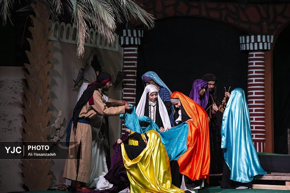 اجرای نمایش بزرگ فاطمه (س) در یزد