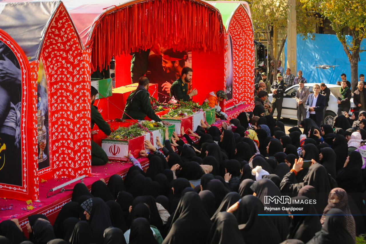 کاروان اهالی بهشت در شهرضا، دهاقان و مبارکه