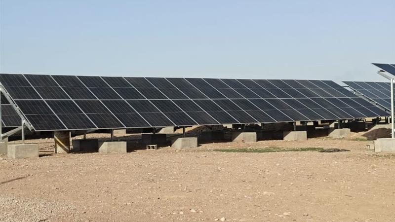 واگذاری ۱۸۵ هکتار اراضی برای تولید ۱۵۴ مگاوات برق خورشیدی در دهلران