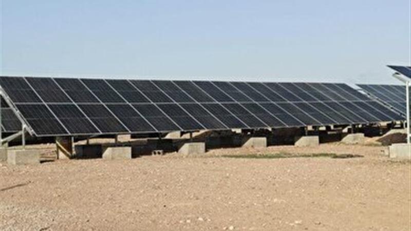 ۱۸۵ هکتار از اراضی دهلران در مسیر توسعه انرژی خورشیدی