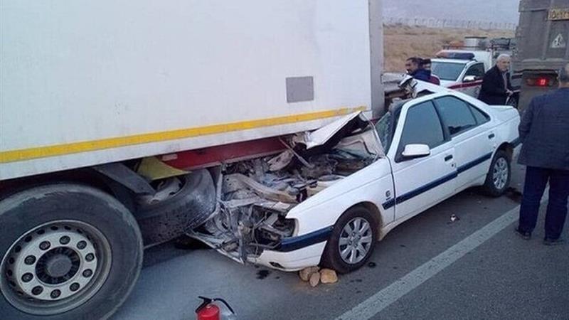 ۹ کشته در تصادف خودروی حامل اتباع خارجی در سیستان و بلوچستان