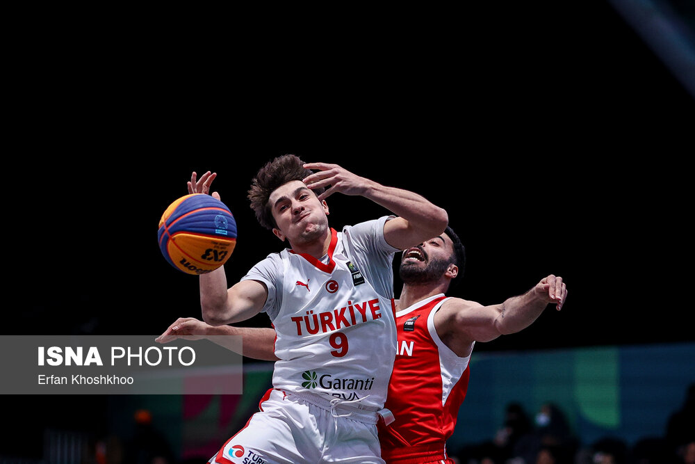 بازیهای کشورهای اسلامی ۲۰۲۵ ریاض ؛ مسابقه بسکتبال ۳ نفره مردان ایران و ترکیه