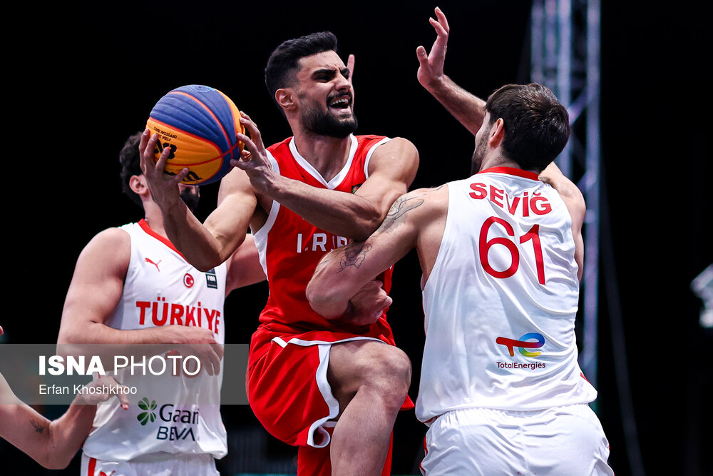 بازیهای کشورهای اسلامی ۲۰۲۵ ریاض ؛ مسابقه بسکتبال ۳ نفره مردان ایران و ترکیه