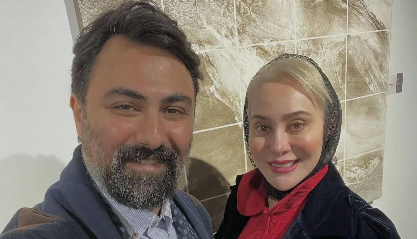 تصاویری از خوشگذرانی تازه عروس و داماد سینمای ایران