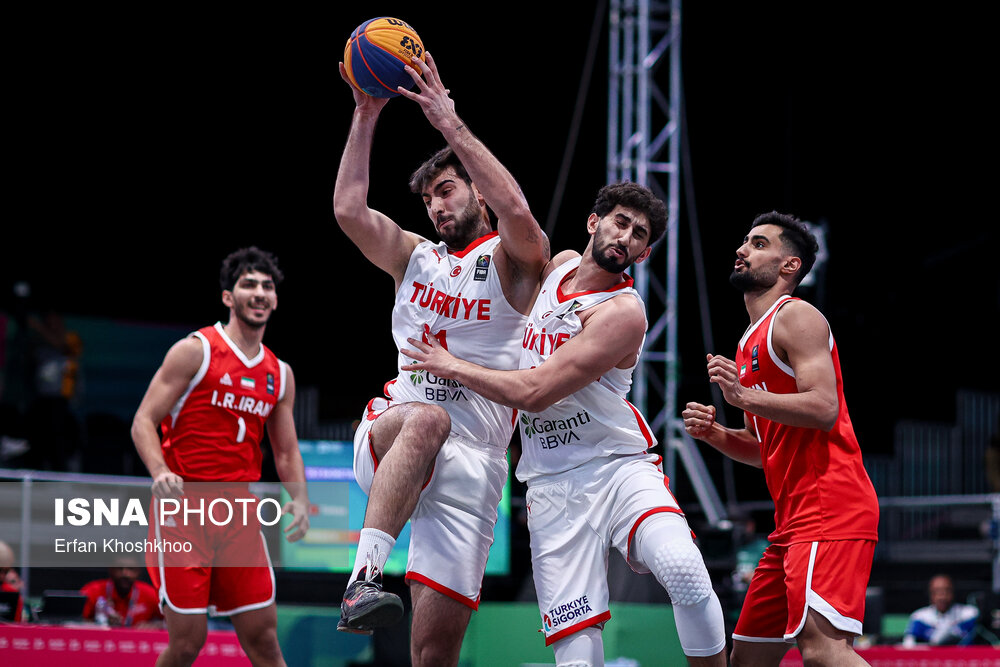 بازیهای کشورهای اسلامی ۲۰۲۵ ریاض ؛ مسابقه بسکتبال ۳ نفره مردان ایران و ترکیه