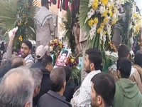 استقبال آبیکی‌ها از شهیدی که پس از ۴۱ سال به خانه بازگشت