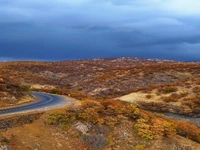 طبیعت پاییزی محور پیرانشهر میرآباد