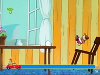 گلدون افتاد روی خاله ریزه!