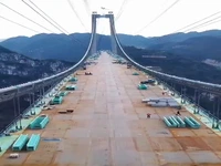 یک پل رکورد شکن در چین