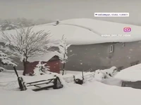 بارش سنگین برف پاییزی در نواحی شرقی ترکیه