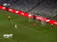 ضربات پنالتی دیدار ایران و ازبکستان