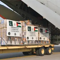 پاکستان ۱۰۰ تُن کمکهای بشردوستانه برای مردم غزه ارسال کرد