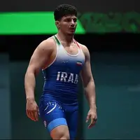 امیر عبدی در کشتی فرنگی به مدال نقره رسید