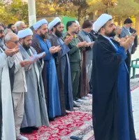 اقامه نماز باران در کوهبنان