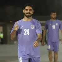 محمد عمری آماده برای اولین بازی ملی