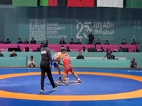 اولین مدال کشتی فرنگی در ریاض برنزی شد