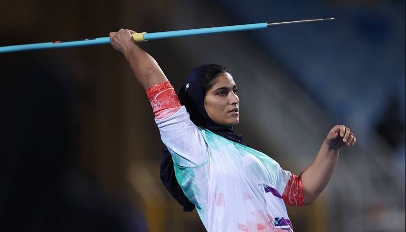 نجفی در پرتاب نیزه چهارم شد