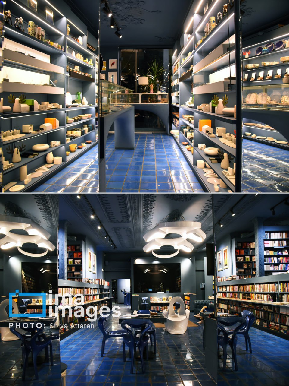 همنشینی کتاب با لیوان و زیورآلات