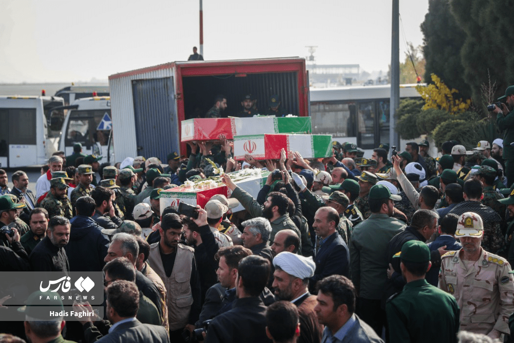 عکس/مشهد میزبان 13 شهید خوش‌نام