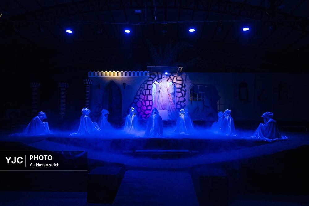 اجرای نمایش بزرگ فاطمه (س) در یزد