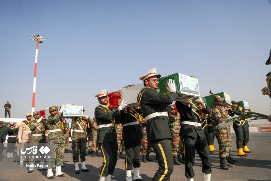 عکس/مشهد میزبان 13 شهید خوش‌نام