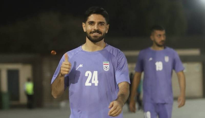 محمد عمری آماده برای اولین بازی ملی