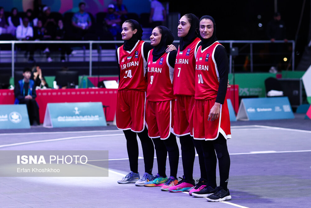 بازیهای کشورهای اسلامی ۲۰۲۵ ریاض؛ مسابقه بسکتبال ۳ نفره زنان ایران و مصر