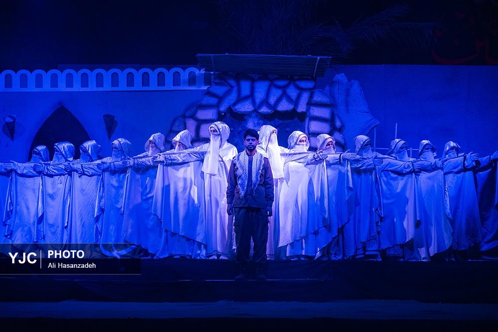 اجرای نمایش بزرگ فاطمه (س) در یزد