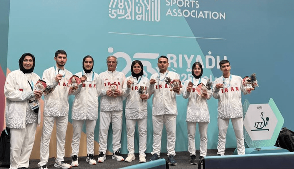 صعود چشمگیر دختر پینگپنگباز ایرانی در رنکینگ جهانی