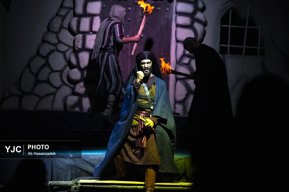 اجرای نمایش بزرگ فاطمه (س) در یزد