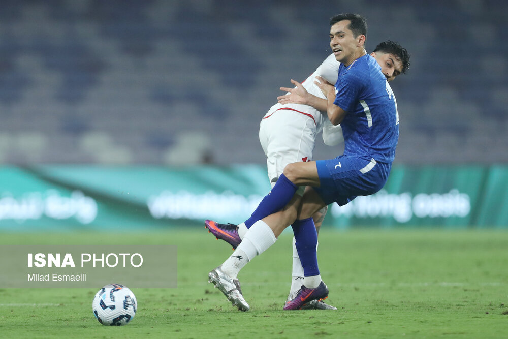 عکس/ تورنمنت العین امارات؛ دیدار تیم های ملی فوتبال ایران و ازبکستان