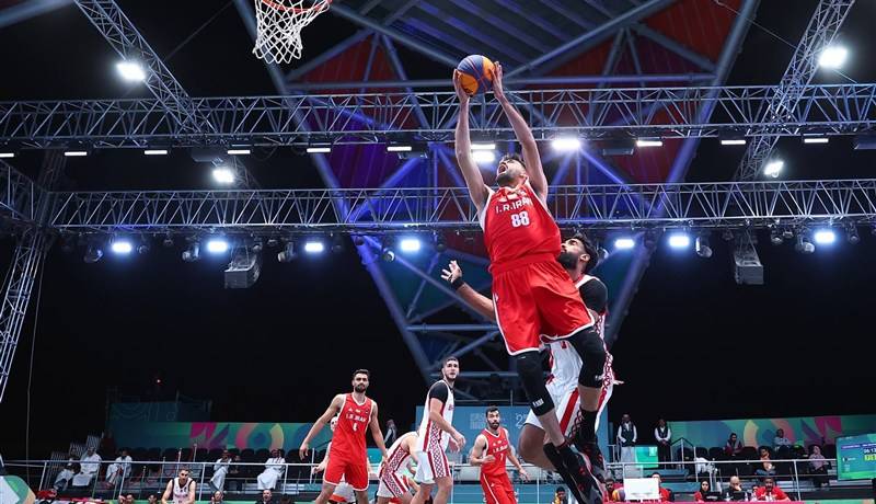 صعود تیم بسکتبال سه نفره مردان ایران به فینال