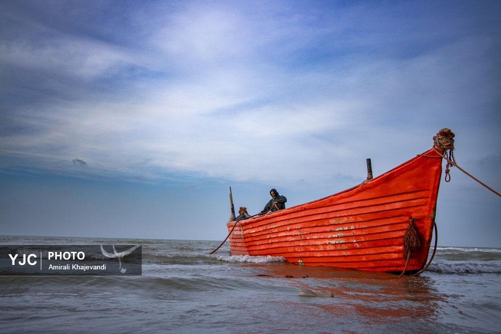 صید ماهی در مازندران