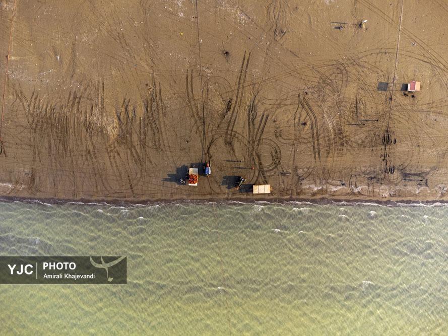 صید ماهی در مازندران