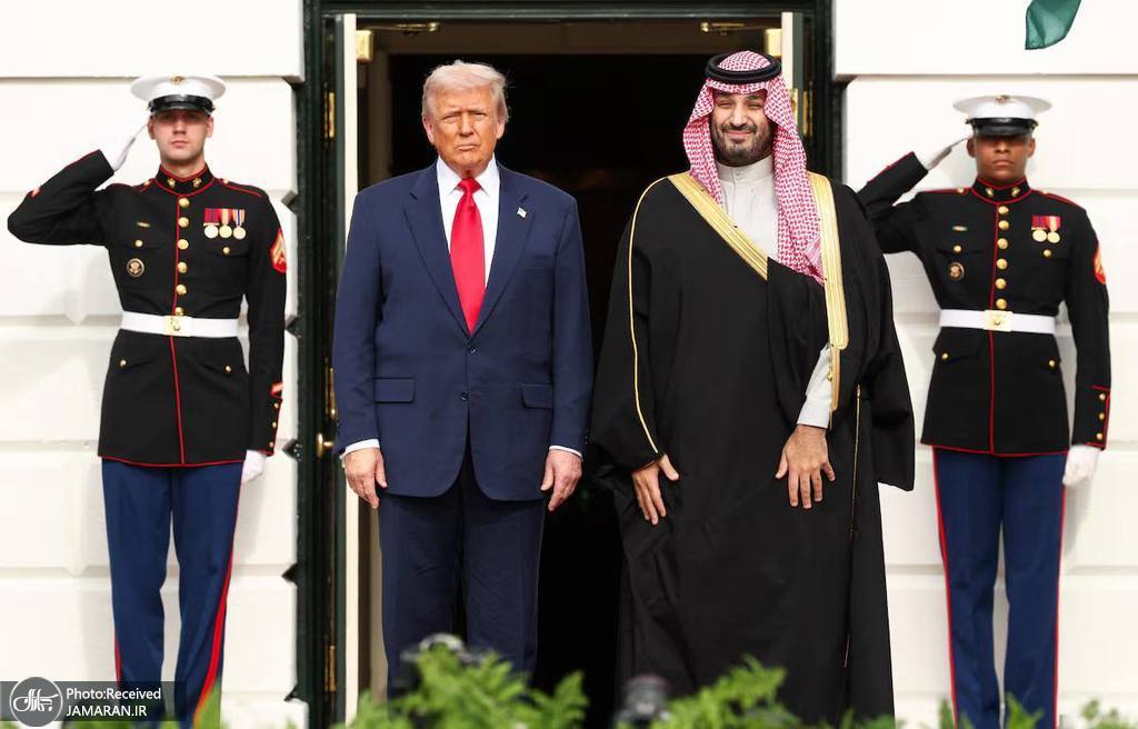 دیدار ترامپ و محمد بن سلمان در کاخ سفید