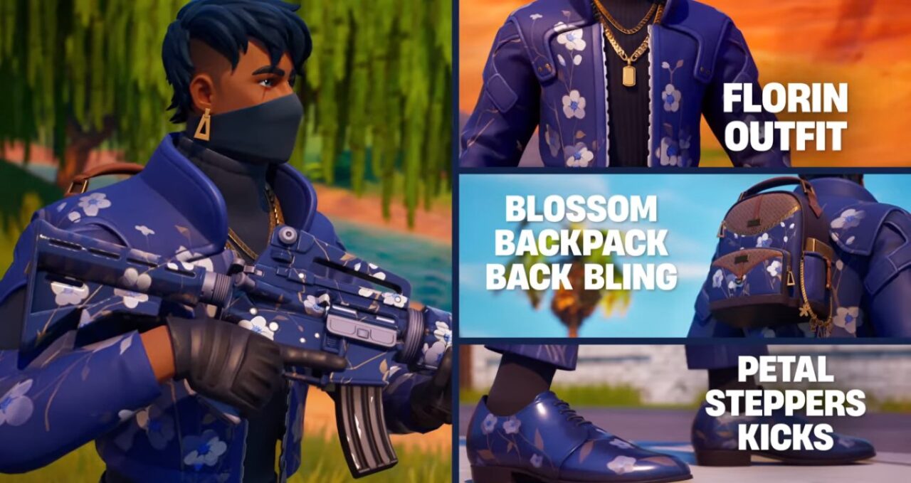 از باندل Flowering Chaos بازی Fortnite برای PS5 رونمایی شد