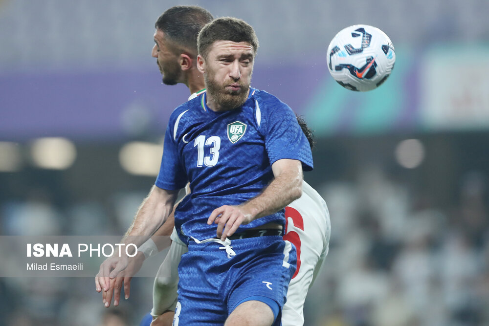 عکس/ تورنمنت العین امارات؛ دیدار تیم های ملی فوتبال ایران و ازبکستان