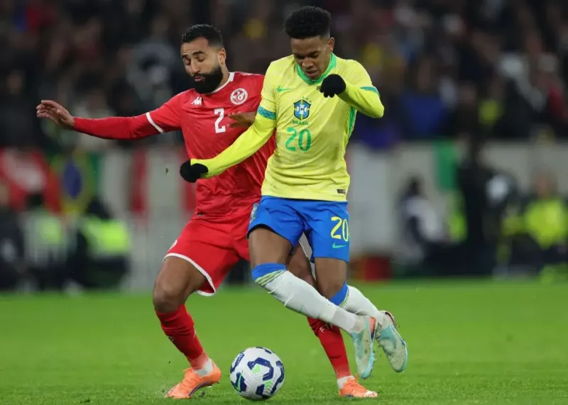 برزیل ۱-۱ تونس؛ پاکتا فرصت برد را سوزاند