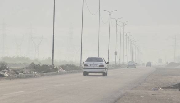 وضعیت آلودگی هوا در ۵ شهر خوزستان قرمز شد