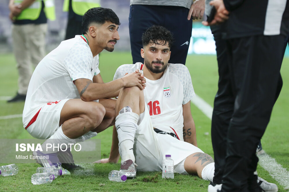 عکس/ تورنمنت العین امارات؛ دیدار تیم های ملی فوتبال ایران و ازبکستان