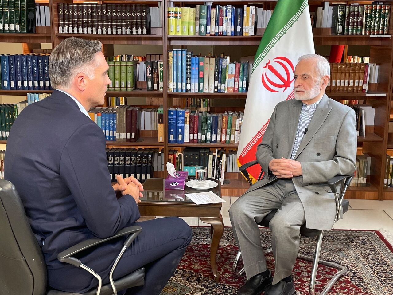 گفتگوی خرازی با سیانان؛ از پاسخ به سوال چالشی درمورد اسرائیل تا وضعیت تاسیسات هستهای و شرط مذاکره با آمریکا