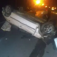 واژگونی سمند در محور سلماس - ارومیه ۳مصدوم برجای گذاشت