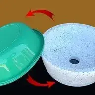 آموزش درست کردن یک روشویی زیبا با سیمان و سطل پلاستیکی