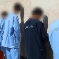 فیلم| لحظه دستگیری اراذل و اوباش قمه به دست در نور مازندران